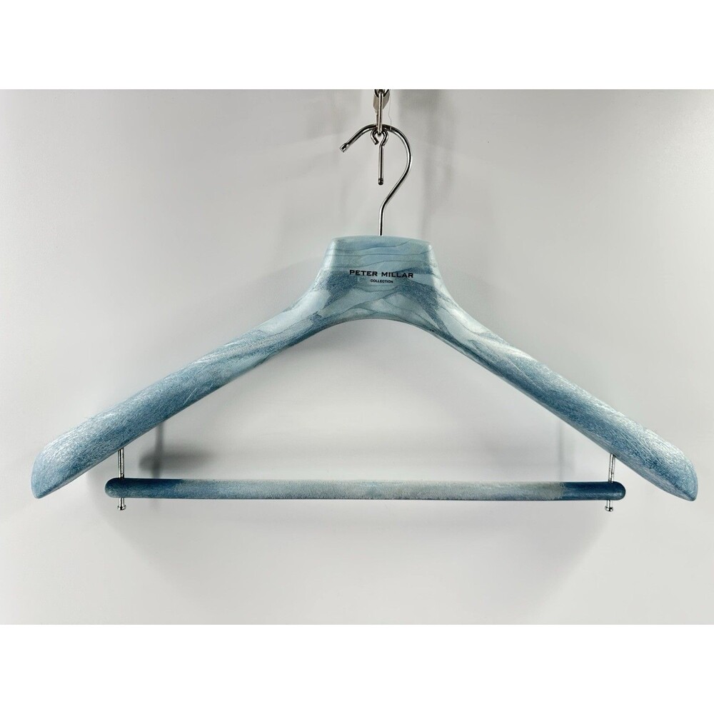Peter Millar Blue Wood Suit hanger M46 (H-2)